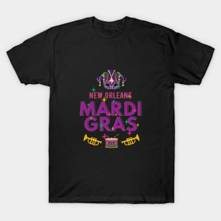 Mardi Gras Carnival New Orleans T-Shirt